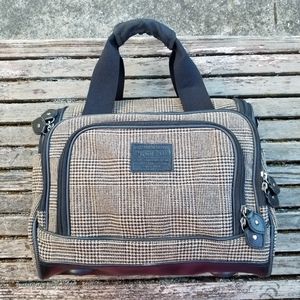 Pendleton wool houndstooth travel bag